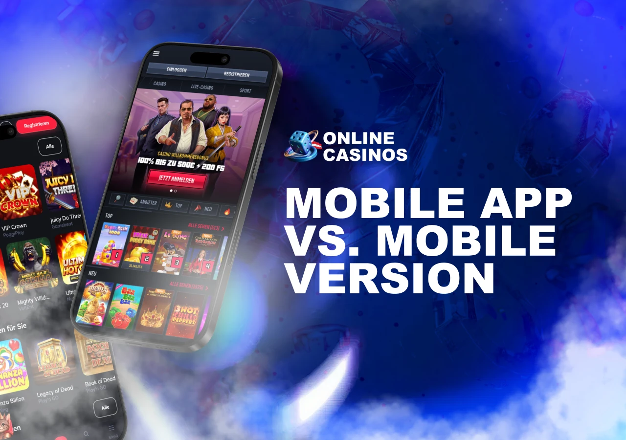 Unterschiede zwischen nativer Casino-App und browserbasierter mobiler Version